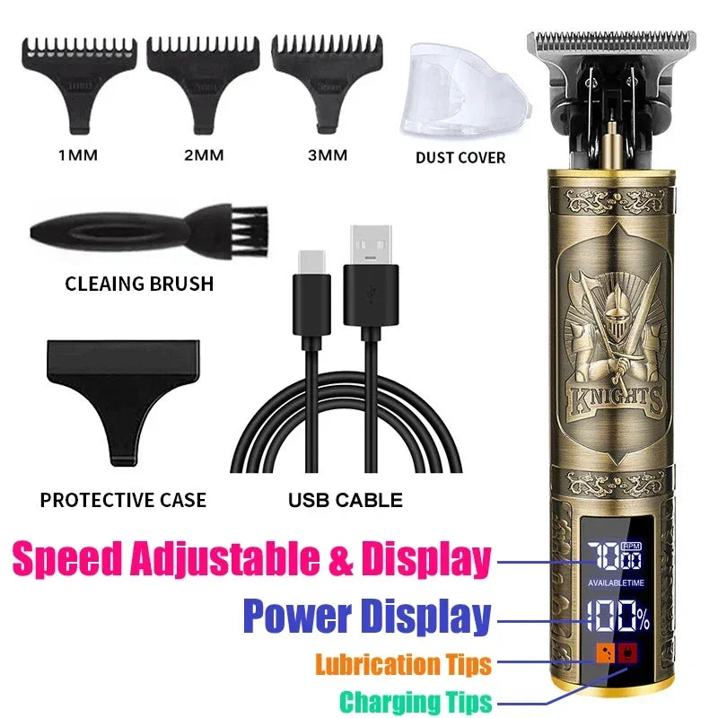 Metal Haircut Machine Clipper for Men