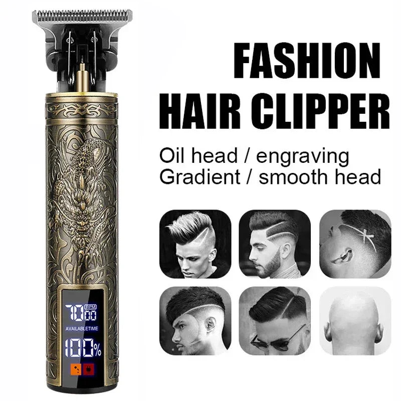 Metal Haircut Machine Clipper for Men