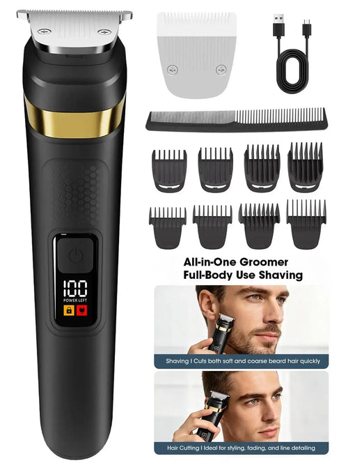 Clippers and Trimmers Set with Combs