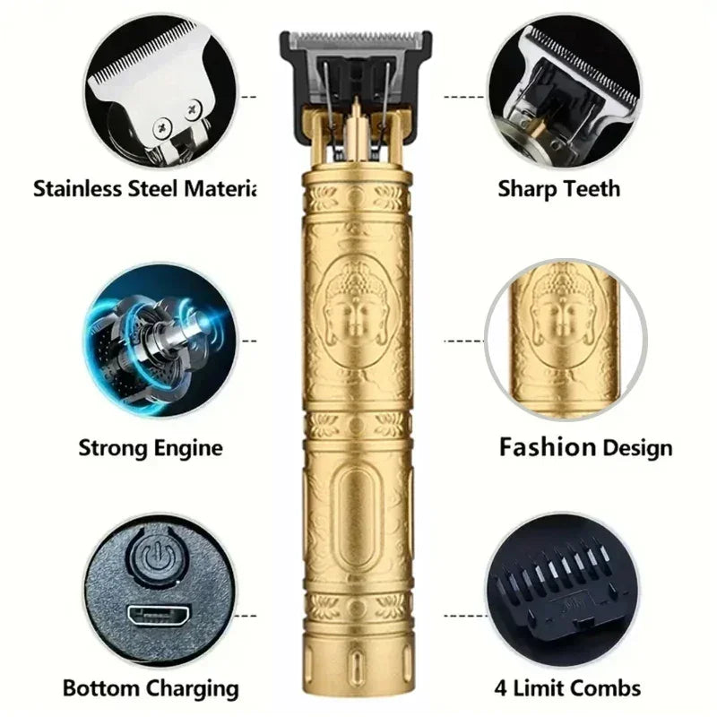 Metal Haircut Machine Clipper for Men