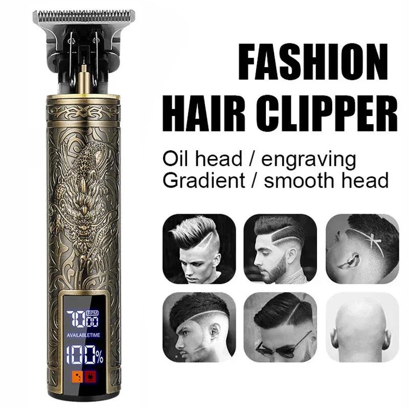 Metal Haircut Machine Clipper for Men - Brixmen