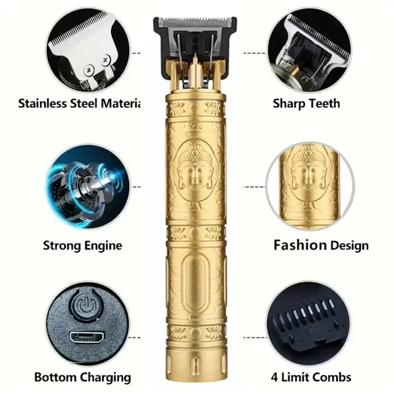 Metal Haircut Machine Clipper for Men - Brixmen
